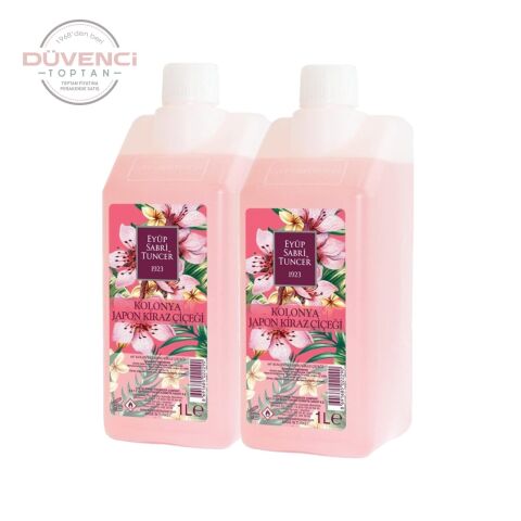 Eyüp Sabri Tuncer Japon Kiraz Çiçeği Kolonyası Yedek Şişe 1 lt x 2 Adet