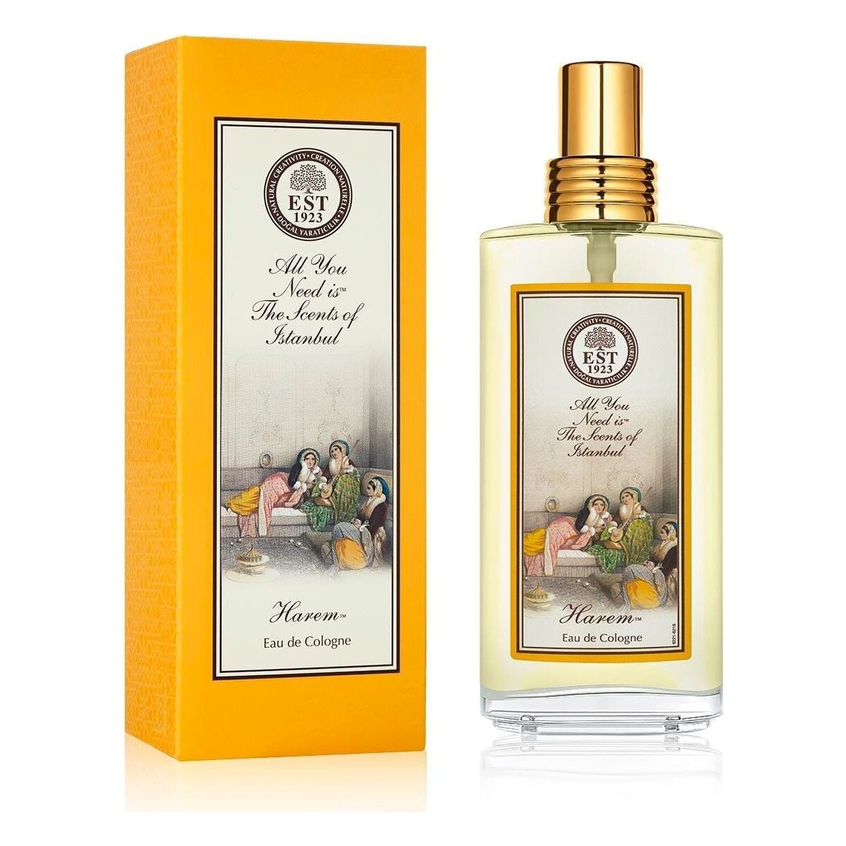 Harem 150 ml Eau De Cologne - Cam Şişe