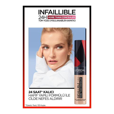 Loreal Paris 3 Adet Infaillible More Than Concealer 330 Pecan ve ROSIE