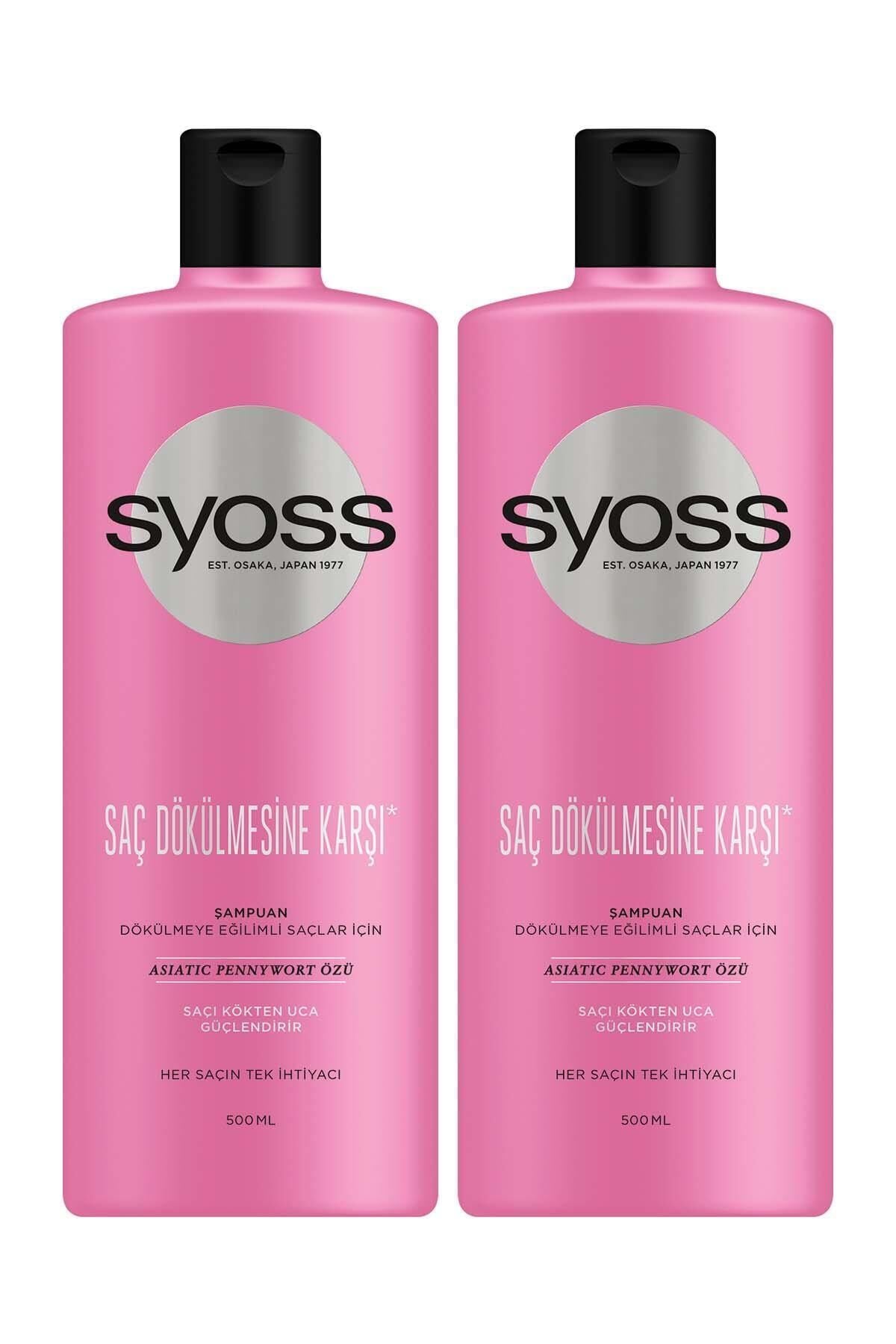 Syoss Şampuan Saç Dökülmesine Karşı 500 ml x 2