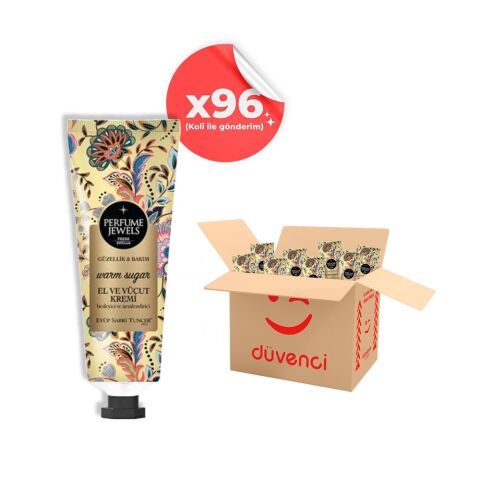 Eyüp Sabri Tuncer Pj El Ve Vücut Kremi Warm Sugar 50 Ml Tüp x 96