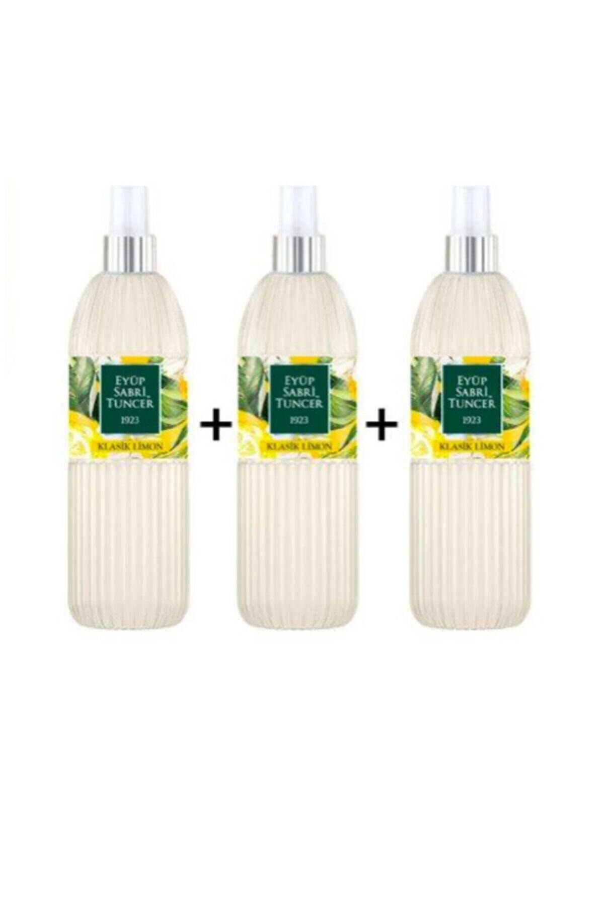 Eyüp Sabri Tuncer Klasik Limon 150 ml Sprey Kolonya x 3 Adet