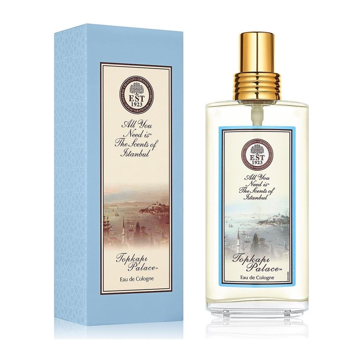 Topkapı Palace 150 ml Eau De Cologne - Cam Şişe