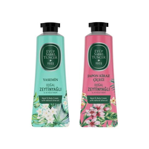 Eyüp Sabri Tuncer El ve Vücut Kremi Yasemin ve Japon Kiraz Çiçeği 50 ml