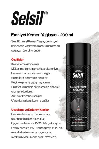 Selsil Genel Gakım Spreyler, Araç Bakım Seti 6 adet, ROSIE oda kokusu