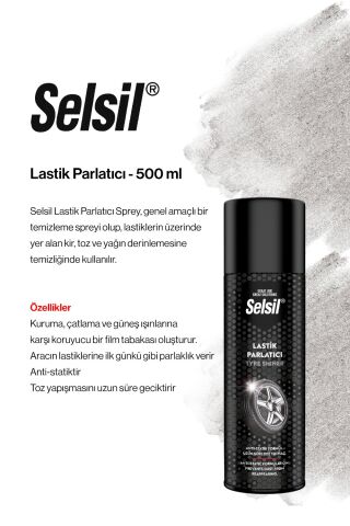 Selsil Genel Gakım Spreyler, Araç Bakım Seti 6 adet, ROSIE oda kokusu