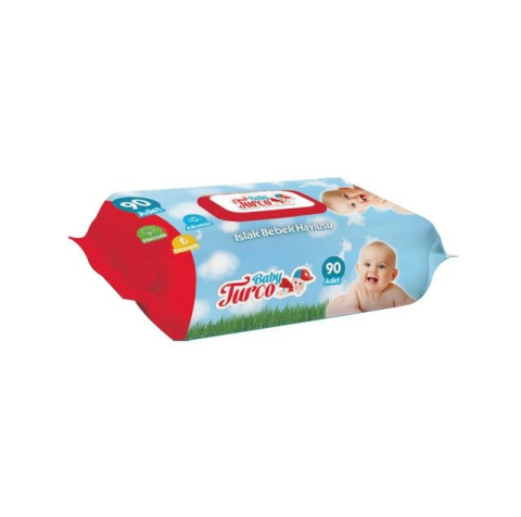 Baby Turco Islak Bebek Havlusu 90 Yaprak