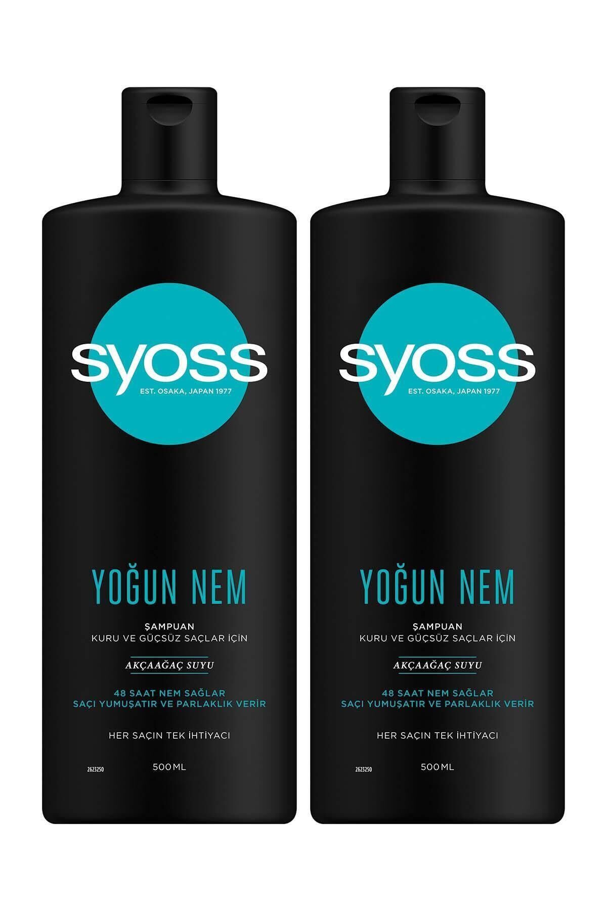 Syoss Yoğun Nem Şampuan 500 ml x 2