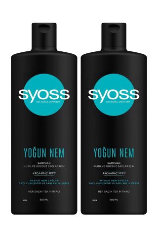 Syoss Yoğun Nem Şampuan 500 ml x 2