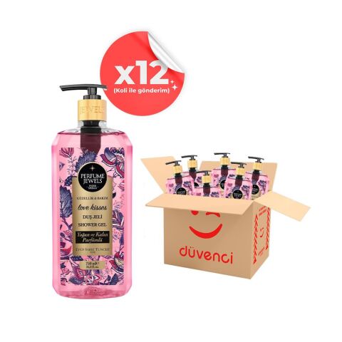 Eyüp Sabri Tuncer Love Kisses Duş Jeli 750 ml x 12