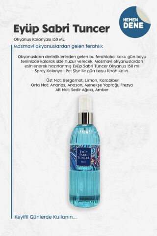 Eyüp Sabri Tuncer Okyanus Kolonyası 150 ML