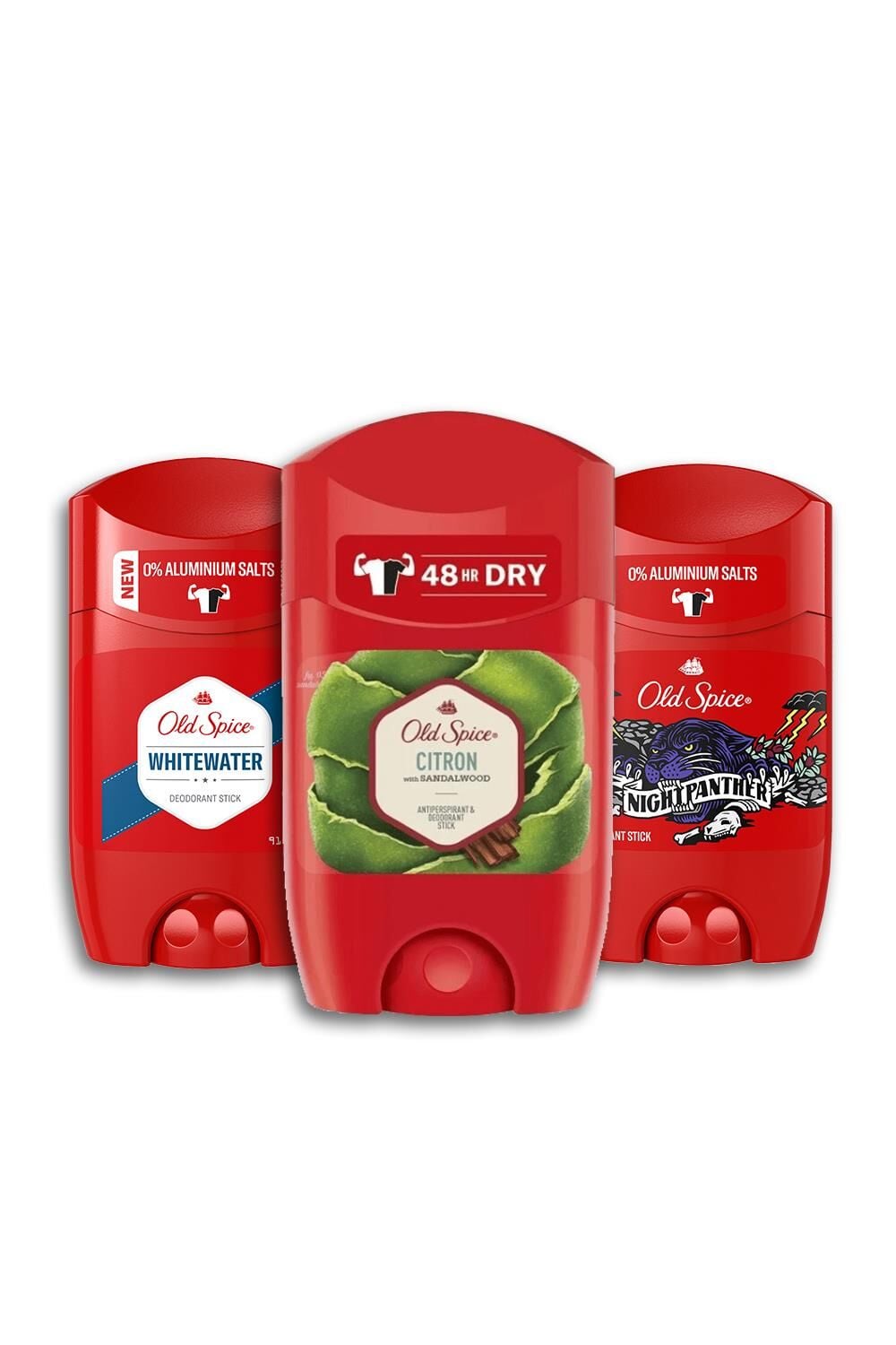 Old Spice Whitewater, Night Panter ve Citron  Deodorant Stick 50 ml