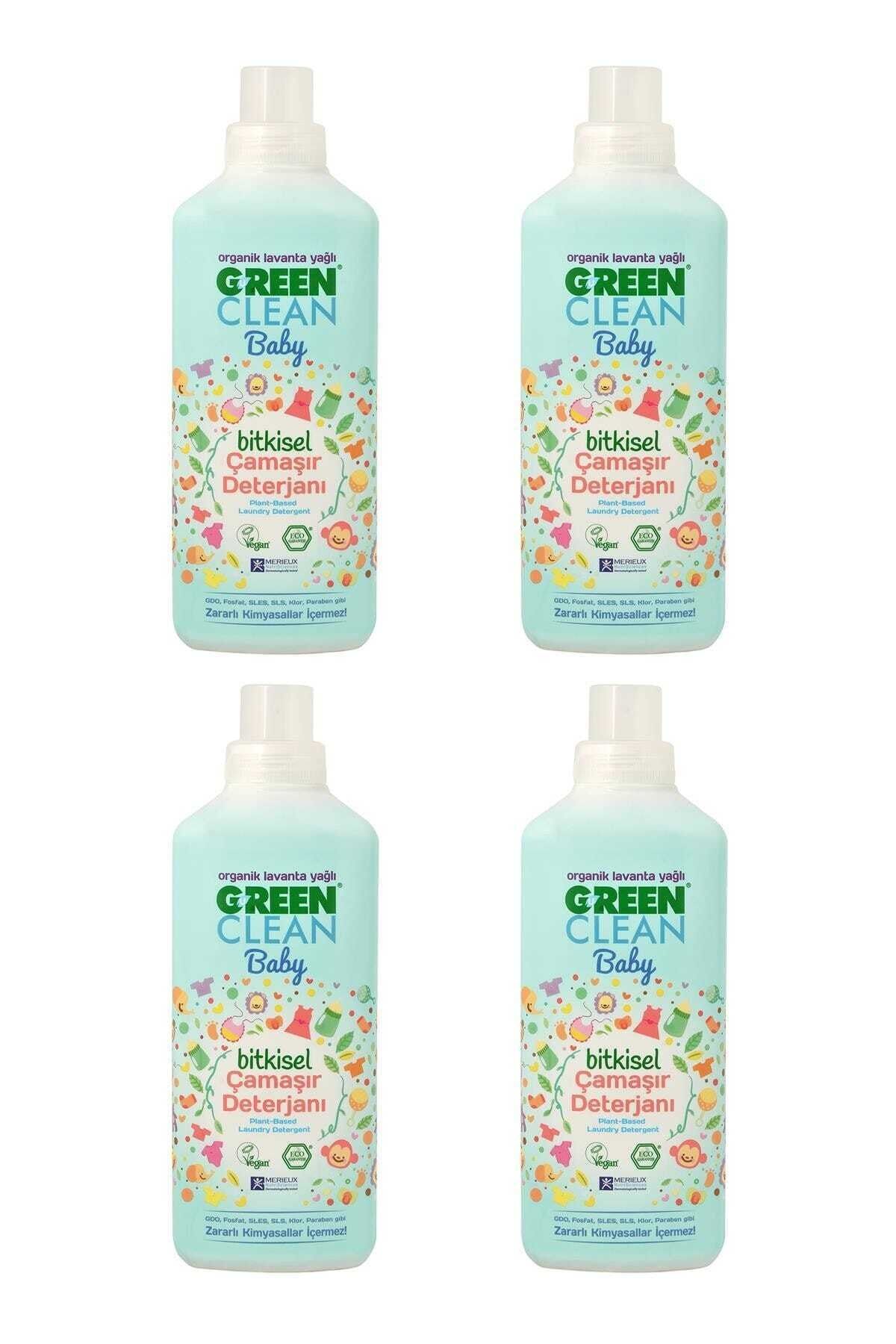 U Green Clean Baby Çamaşır Deterjanı 1 L x 4