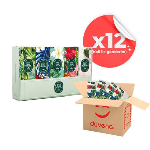 Eyüp Sabri Tuncer 5'li Kolonya Set No 3 x 12