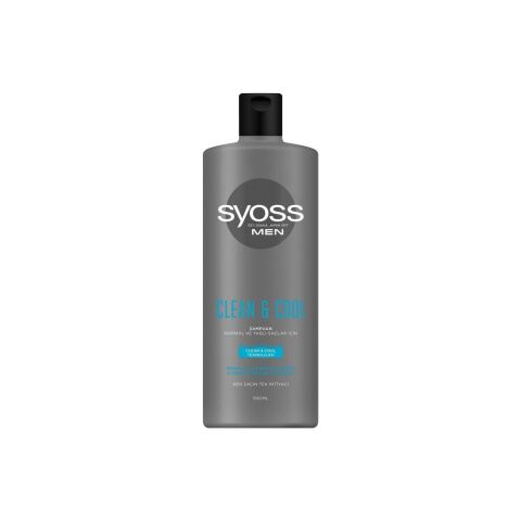 Syoss Men Clean & Cool Şampuan 500 ml x 3 Adet