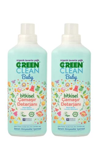 U Green Clean Baby Çamaşır Deterjanı 1 L x 2