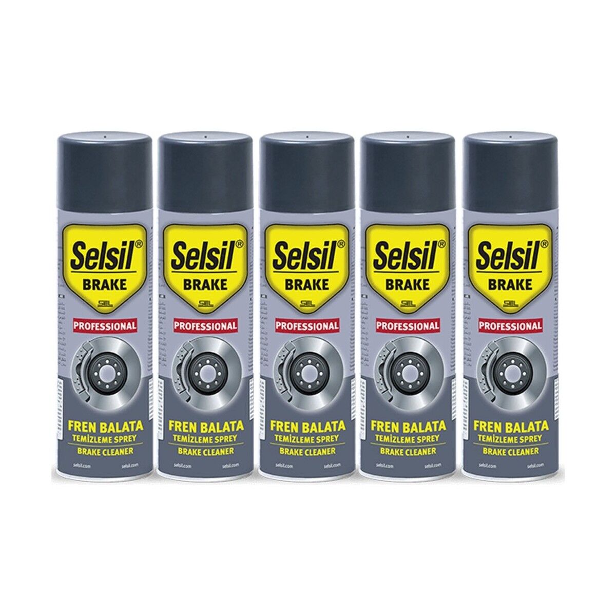 Selsil Fren Balata Temizleme Spreyi 500 ml 5'li