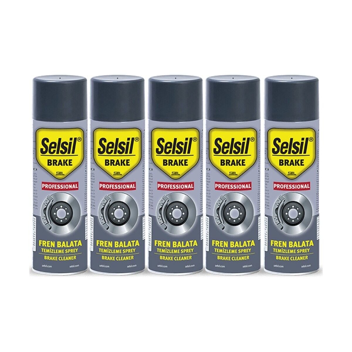 Selsil Fren Balata Temizleme Spreyi 500 ml 5'li