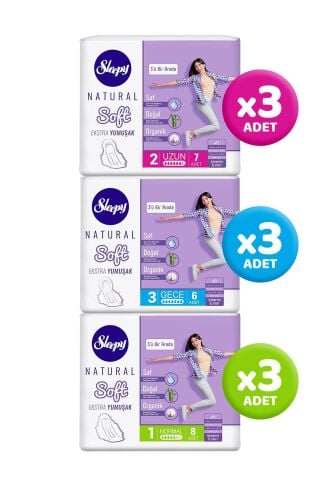 Sleepy Soft Ped Normal, Uzun ve Gece Paketi 3