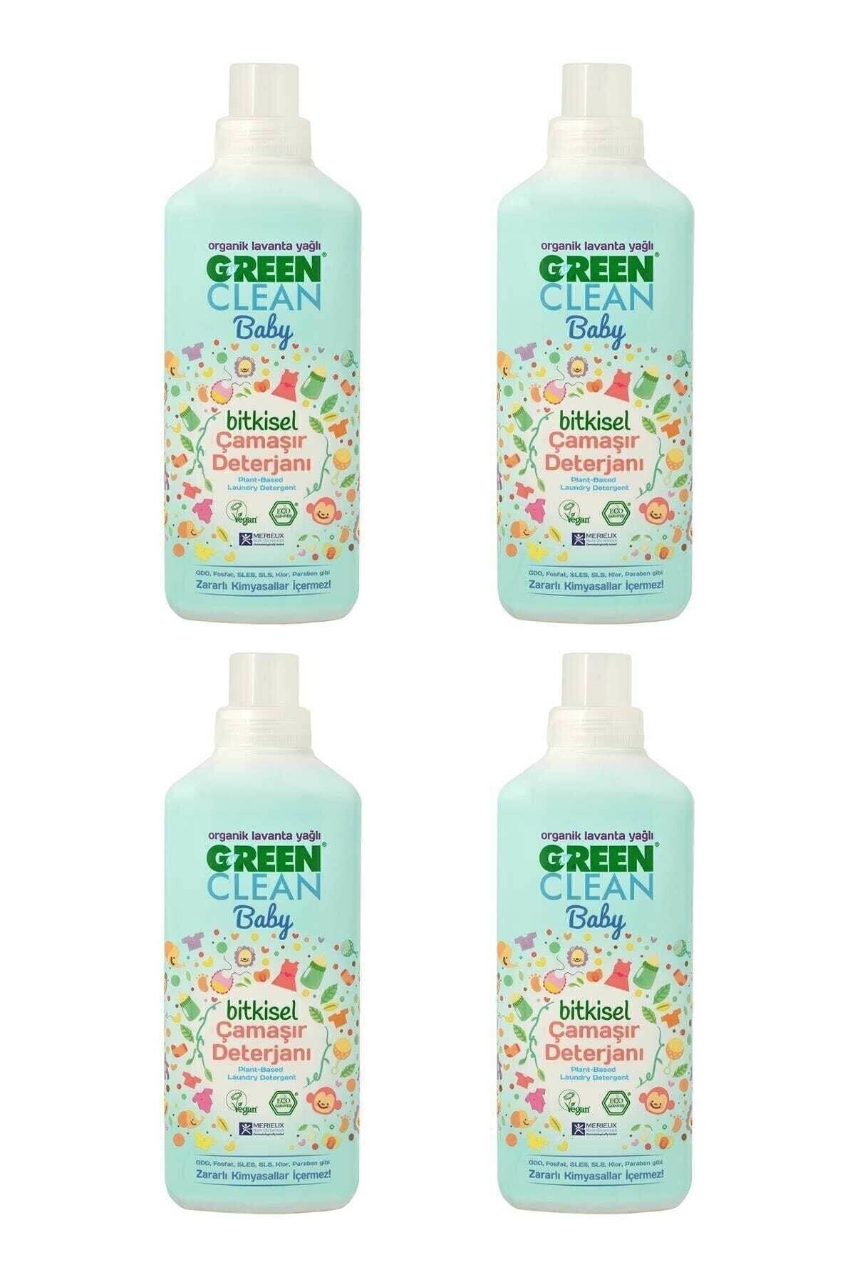U Green Clean Baby Çamaşır Deterjanı 1 L x 4