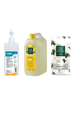 Eyüp Sabri Tuncer Gardenya Kolonyalı Mendil Gardenya, Klasik Limon Kolonyası ve Dezenfektan