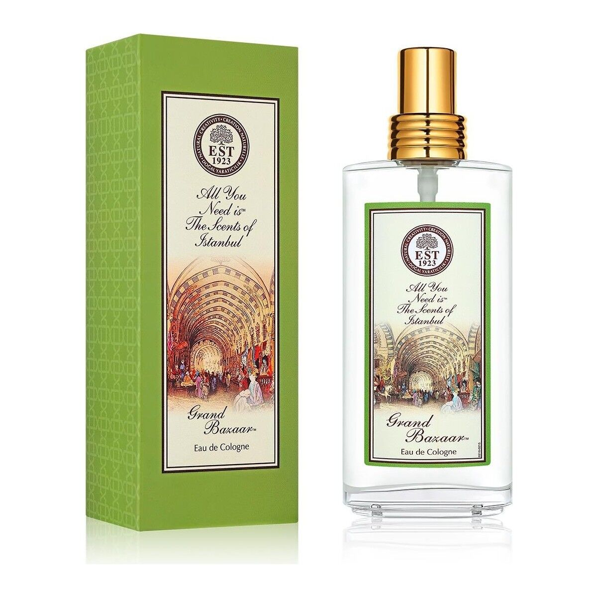 Grand Bazaar 150 ml Eau De Cologne - Cam Şişe