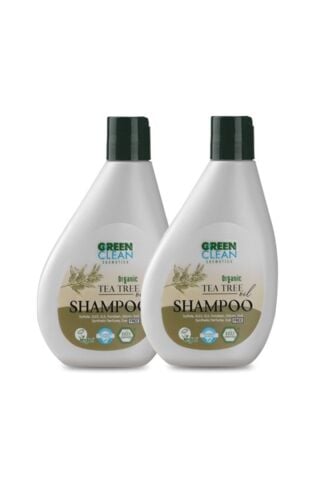 Green Clean Şampuan Seti 2'li - Çay Ağacı 275 Ml