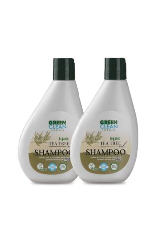 Green Clean Şampuan Seti 2'li - Çay Ağacı 275 Ml