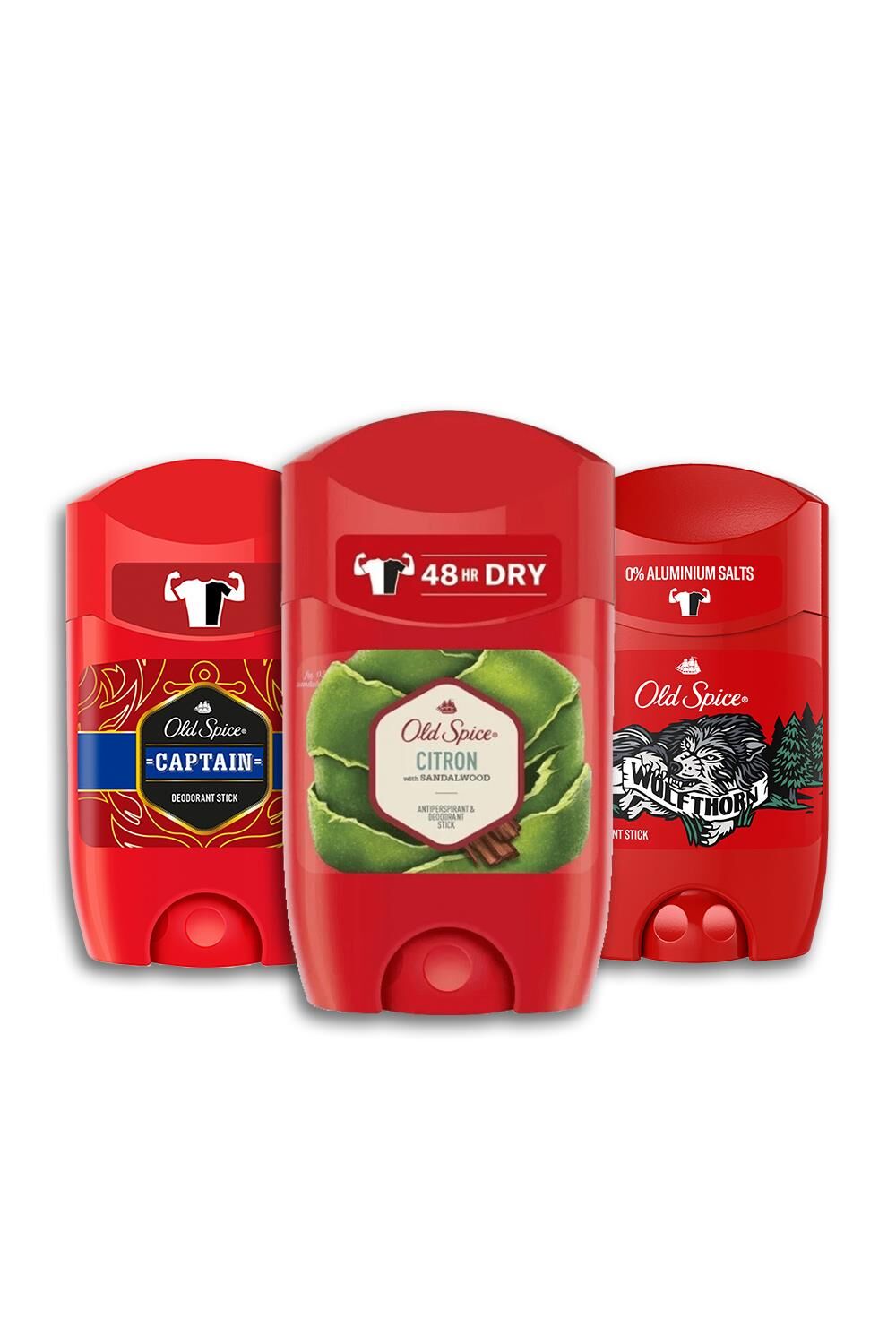 Old Spice Captain, Citron ve Wolfthorn Deodorant Stick 50 ml