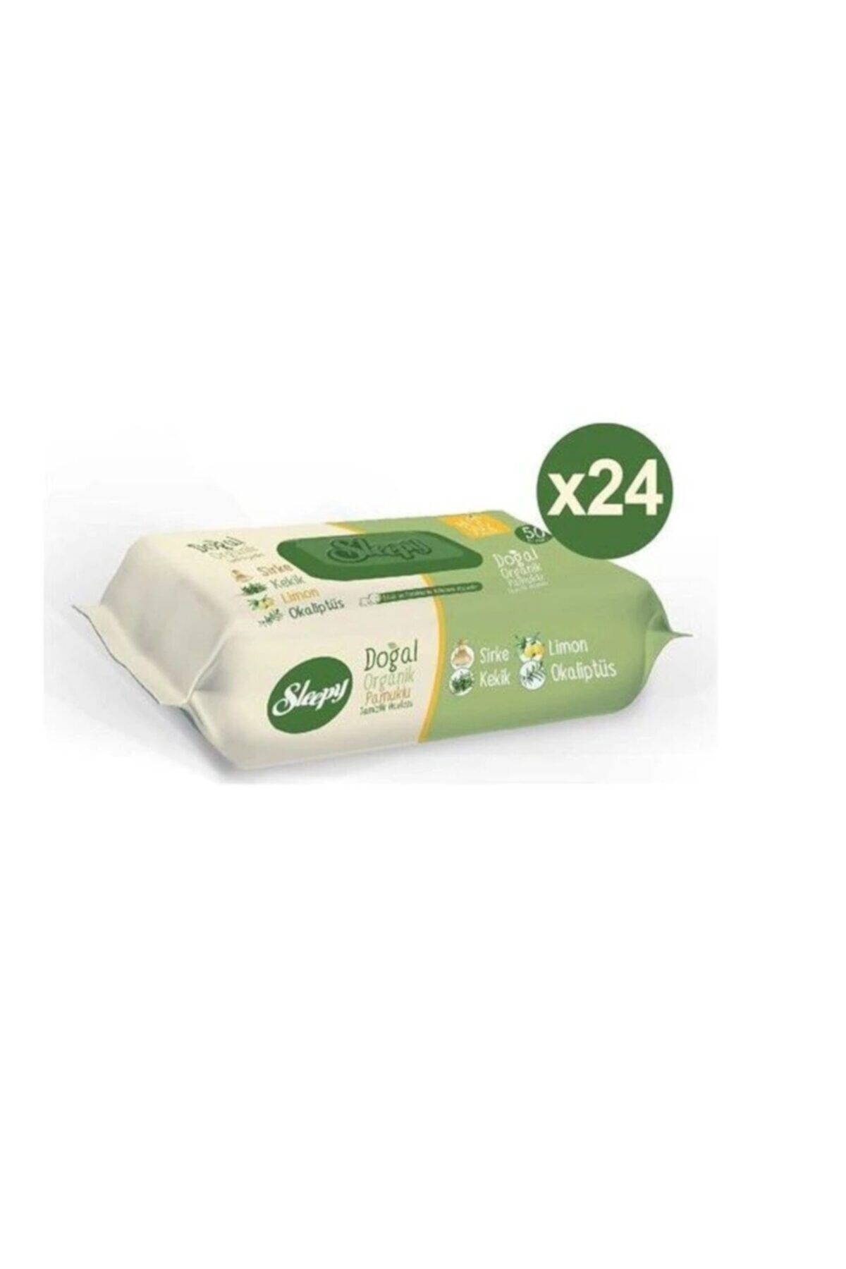 Sleepy Doğal Ve Organik Islak Mendil 50 x 24 Adet