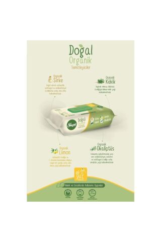 Sleepy Doğal Ve Organik Islak Mendil 50 x 24 Adet