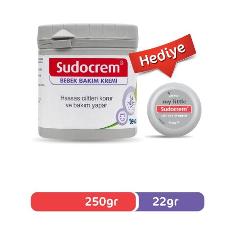 Sudocrem Bebek Bakım Kremi 250 gr ve 22 gr