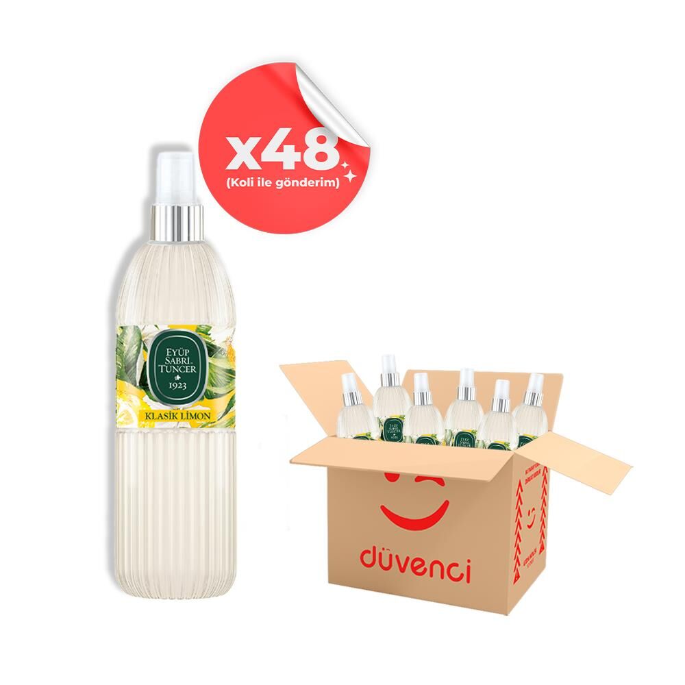 Eyüp Sabri Tuncer Klasik Limon Kolonyası 150 ml x 48