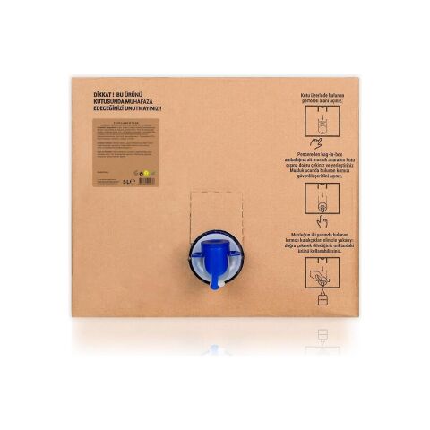 Japon Kiraz Çiçeği Doğal Zeytinyağlı Köpük Sabun 5 lt - Bag in Box