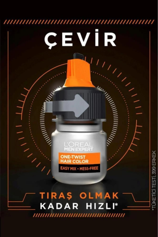 3 Adet Loreal Paris Men Expert One-twist Erkek Saç Boyası 03 Koyu Kahve ve ROSIE