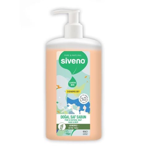 Siveno Doğal Saf Sıvı Sabun Defne Yağlı 1 lt