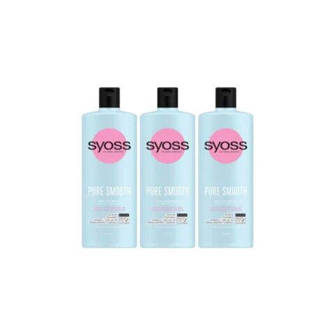 Syoss Pure Smooth Micellar Şampuan 500 ml x 3 Adet