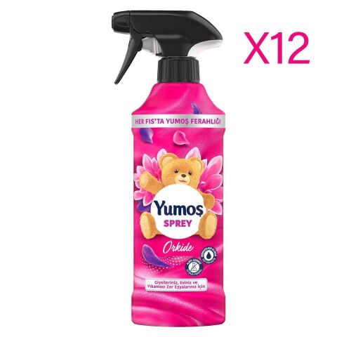 Yumoş Sprey Yıkaması Zor Eşyalar Için Orkide 450 ml x 12