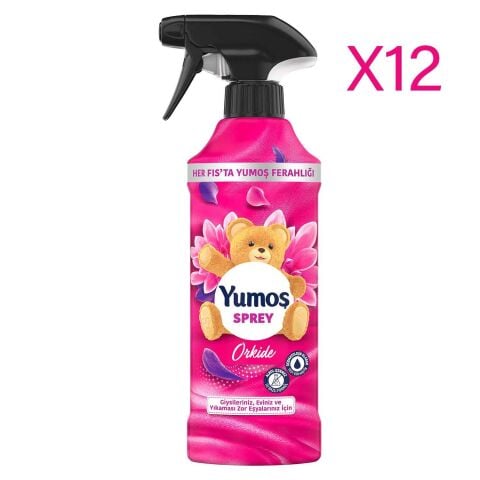 Yumoş Sprey Yıkaması Zor Eşyalar Için Orkide 450 ml x 12