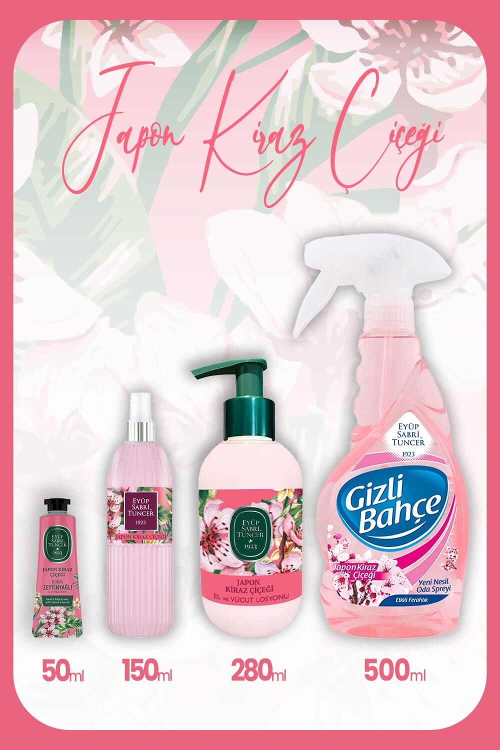 Eyüp Sabri Tuncer  Japon Kiraz Çiçeği Seti 10