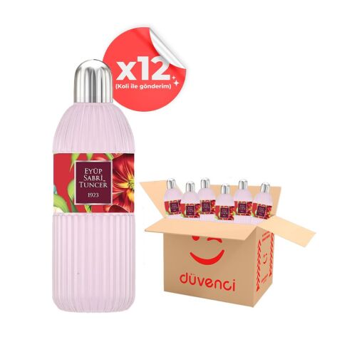 Eyüp Sabri Tuncer Amber Kolonyası Cam Şişe 400 ml x 12