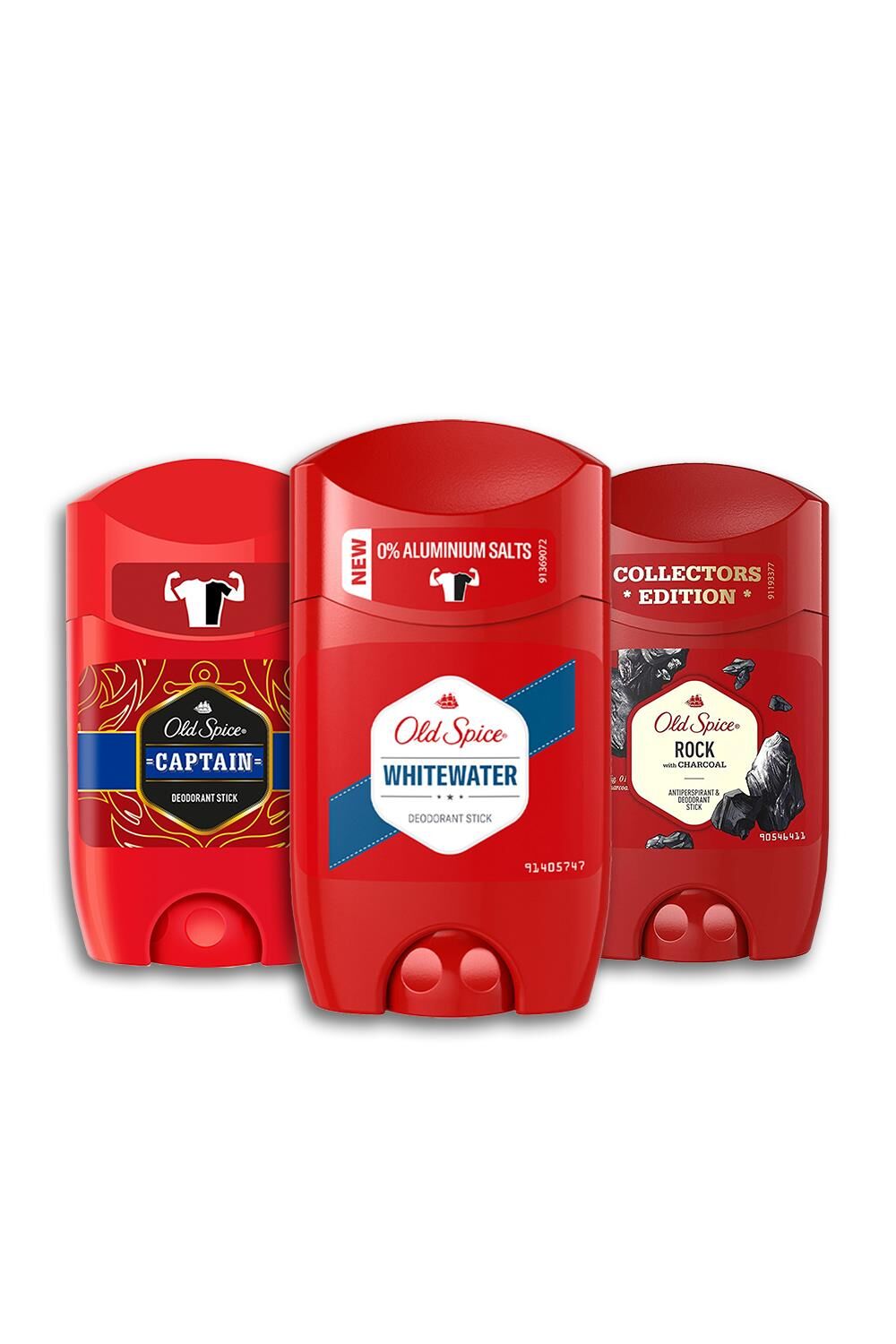Old Spice Captain, Whitewater ve Rock Deodorant Stick 50 ml