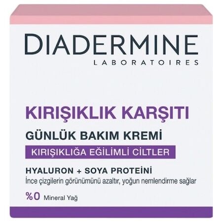Diadermine Kırışıklık Karşıtı Günlük Bakım Kremi (Tüm Cilt Tipleri) 50 ml