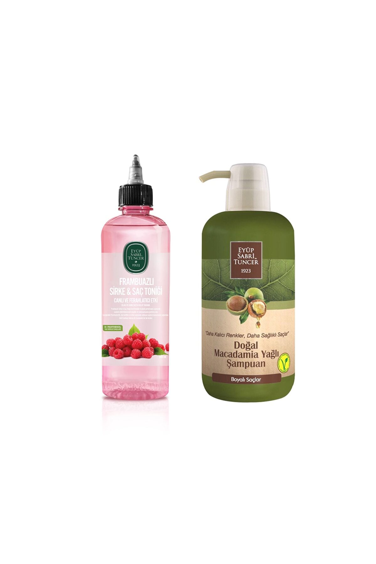 Eyüp Sabri Tuncer Frambuazlı Sirke & Saç Toniği 500 ml ve Şampuan