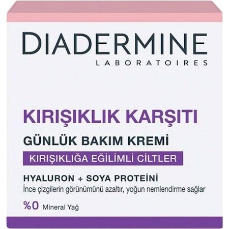 Diadermine Kırışıklık Karşıtı Günlük Bakım Kremi (Tüm Cilt Tipleri) 50 ml