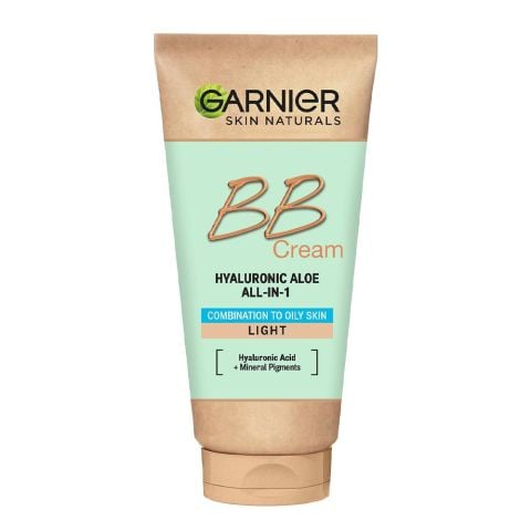 Garnier BB Krem Hyaluronic Aloe Yağlı Karma Ciltler Açık Ton 50 ml
