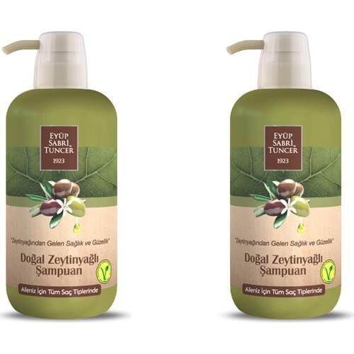 Eyüp Sabri Tuncer Doğal Zeytinyağlı Şampuan 600 ml x 2