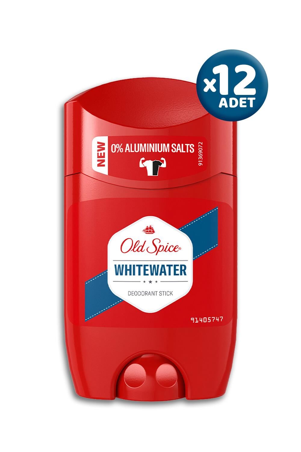 Old Spice Whitewater Deodorant Stick 50 ml - 12 Adet