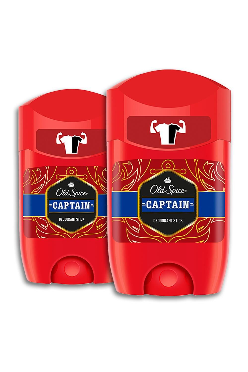 Old Spice Captain Deodorant Stick 50 ml - 2 Adet