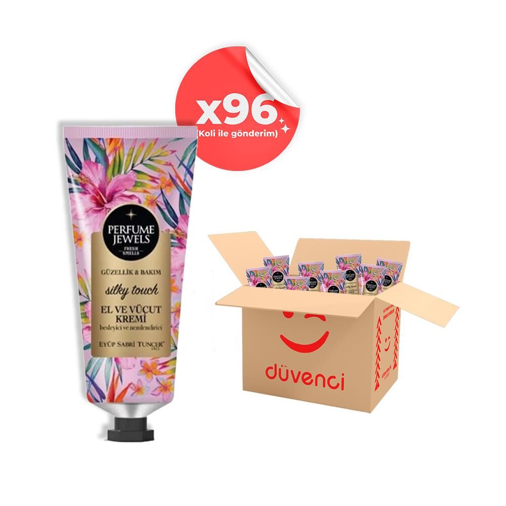 Eyüp Sabri Tuncer Pj El Ve Vücut Kremi Silky Touch Tüp 50 Ml x 96